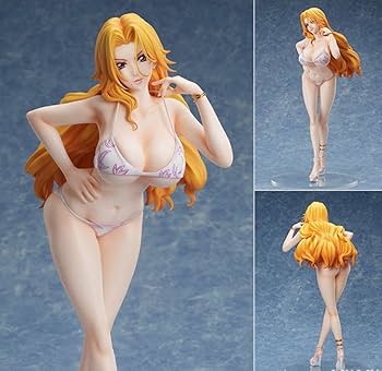 新品未開封　スケールフィギュア　BLEACH 松本乱菊水着フィギュア Amazon | 国内 BLEACH 松本乱菊 水着 14スケール フィギュア